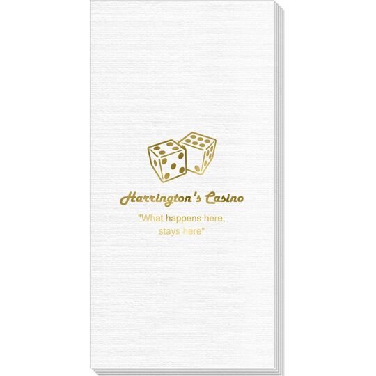 Roll the Dice Deville Guest Towels